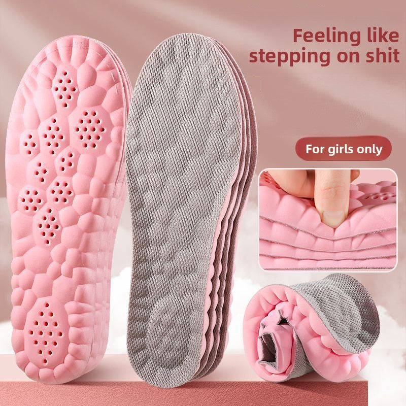 Soft Anti-Odor Height Increasing Shoe Insoles
